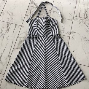 White House Black Market Striped Dress Size 6